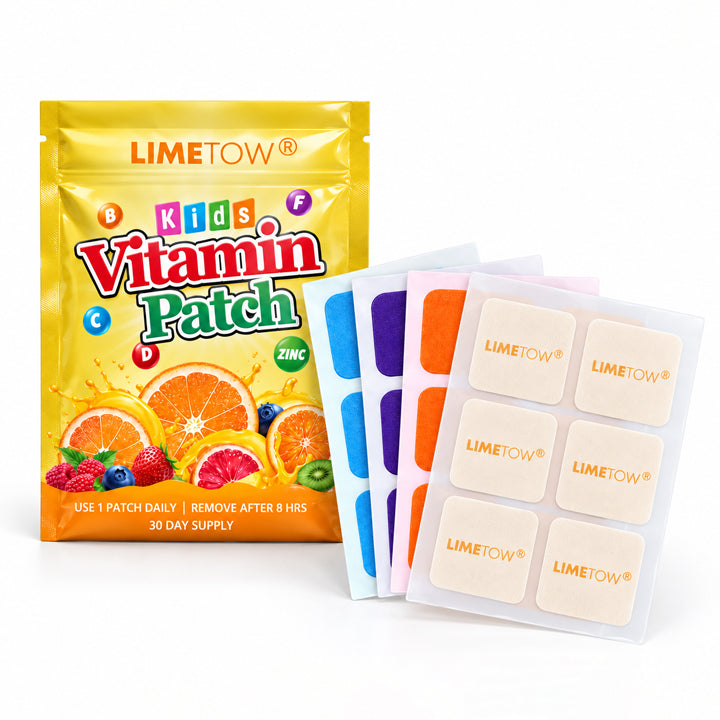 LIMETOW® Kids Vitamin Patch!Easy daily vitamin support for growing children, picky eaters, and busy families!