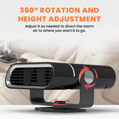 LIMETOW® Portable Car Heater with 360° Rotation