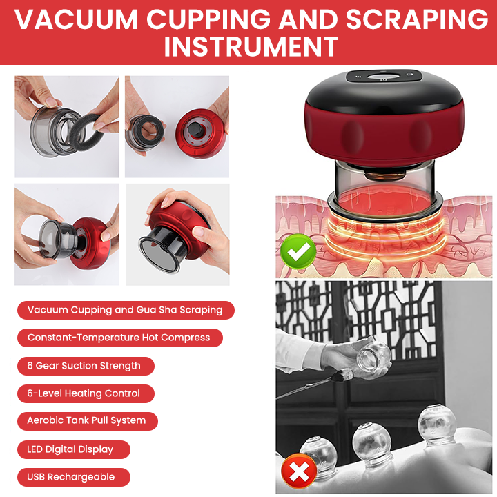 LIMETOW® Vacuum Cupping and Scraping Instrument