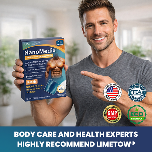 LIMETOW® Nanomedix Gynecomastia Chest Fat Burning & Firming Patch