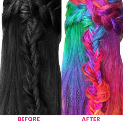 LIMETOW® Festive Hair Chalk Combs