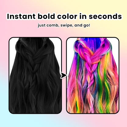 LIMETOW® Festive Hair Chalk Combs