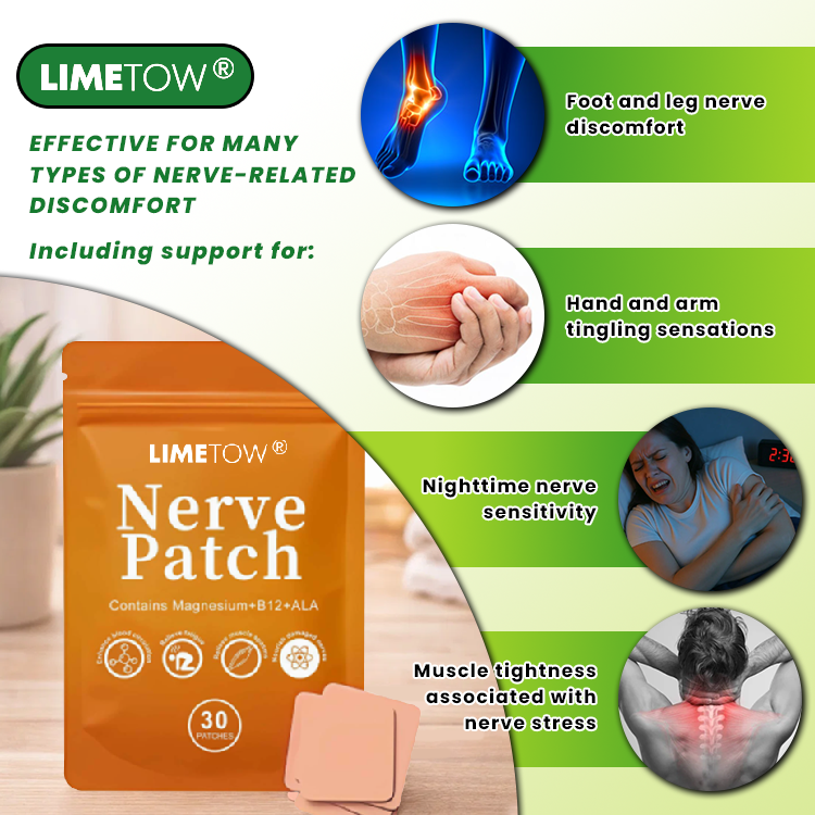 LIMETOW® Nerve Relief Magnesium Patches