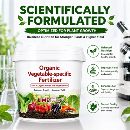 LIMETOW® Organic Vegetable-Specific Fertilizer