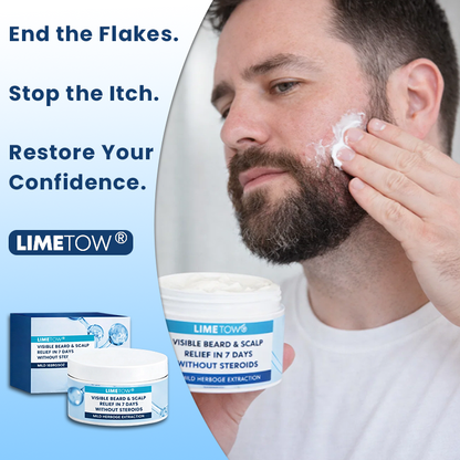 LIMETOW® Visible Beard & Scalp Relief in 7 Days Without Steroids