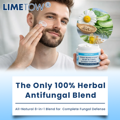 LIMETOW® Visible Beard & Scalp Relief in 7 Days Without Steroids