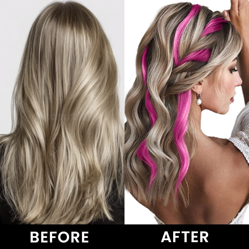 LIMETOW® Festive Hair Chalk Combs