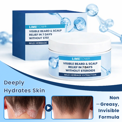 LIMETOW® Visible Beard & Scalp Relief in 7 Days Without Steroids