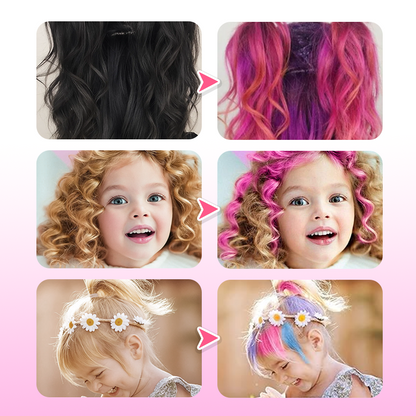 LIMETOW® Festive Hair Chalk Combs
