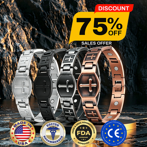 🔥75% OFF - Limited Time Offer🔥Magnetic Cross Bracelet
