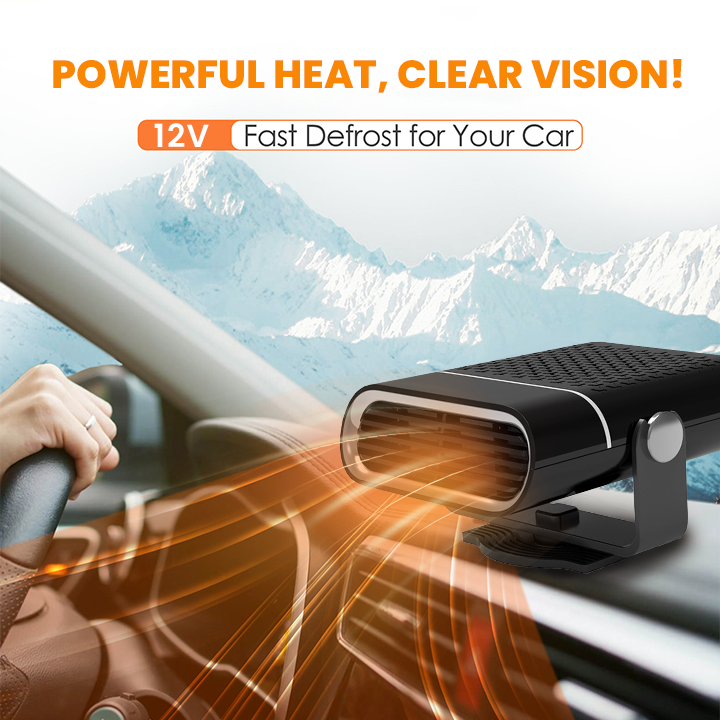 LIMETOW® Portable Car Heater with 360° Rotation