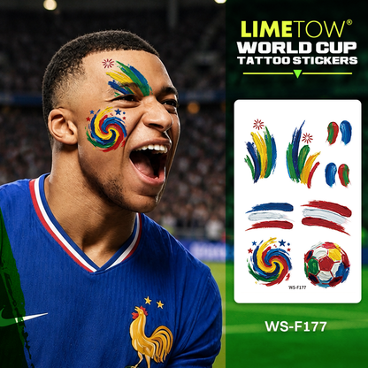 LIMETOW® World Cup Tattoo Stickers