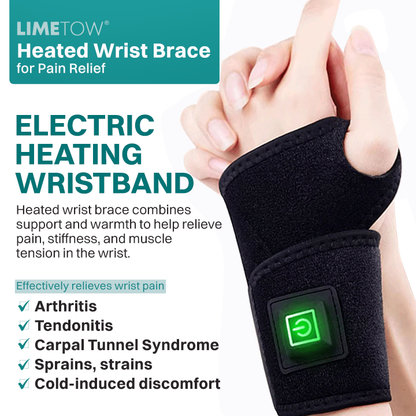 LIMETOW® Heated Wrist Brace for Pain Relief