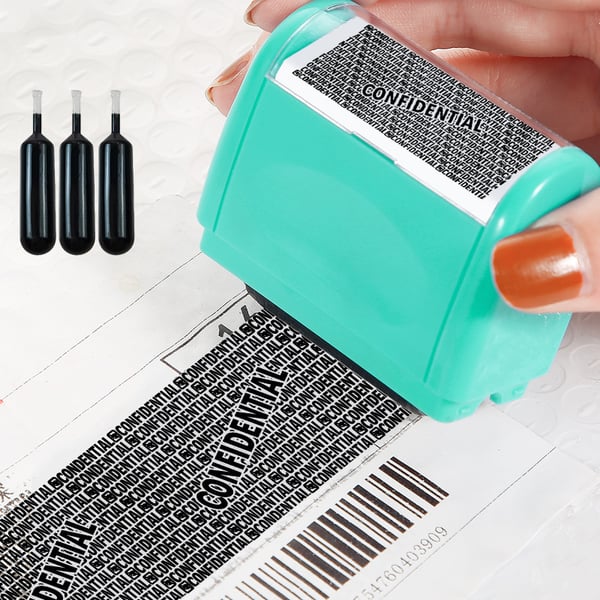 🔥Privacy Protection Security Roller Stamp — Address & Billing Info Blocker