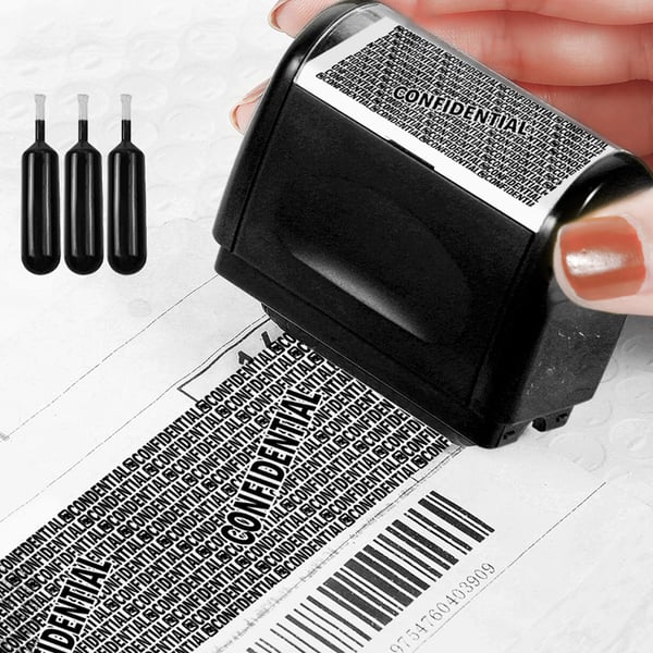 🔥Privacy Protection Security Roller Stamp — Address & Billing Info Blocker