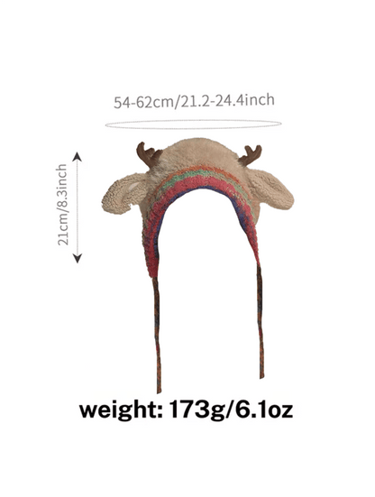Original design Festive Christmas Antler Hat