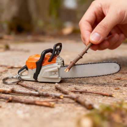 Chainsaw Keychain