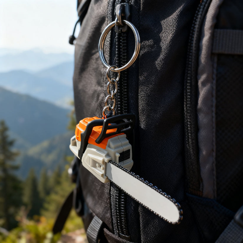 Chainsaw Keychain