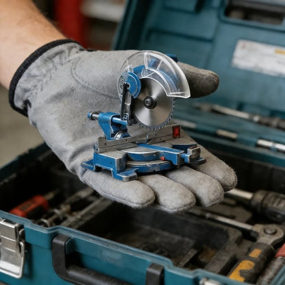 🛠️ 2-in-1 Mini Mitre Saw Keychain