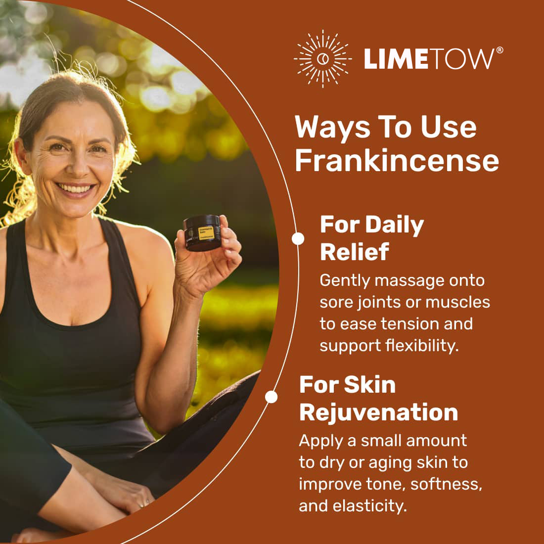 LIMETOW® Natural Relief Balm – Pain Relief for Joints, Muscles & Nerves