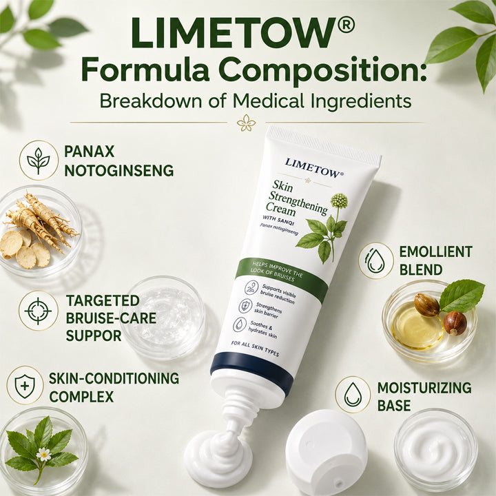 LIMETOW® Skin Strengthening Cream– Natural Relief for Bumps, Impacts & Everyday Scrapes