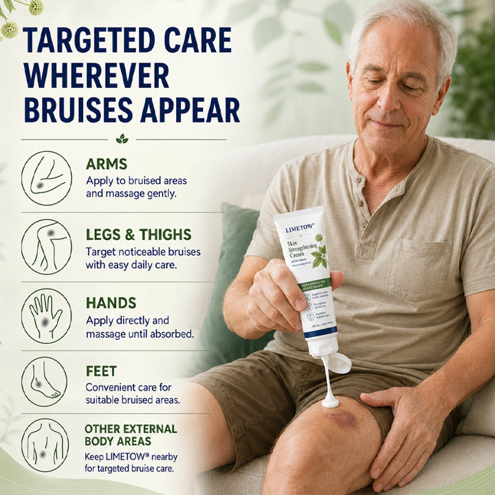 LIMETOW® Skin Strengthening Cream– Natural Relief for Bumps, Impacts & Everyday Scrapes