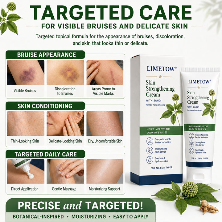 LIMETOW® Skin Strengthening Cream– Natural Relief for Bumps, Impacts & Everyday Scrapes