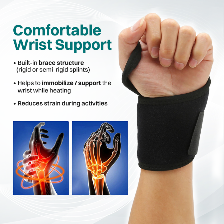 LIMETOW® Heated Wrist Brace for Pain Relief