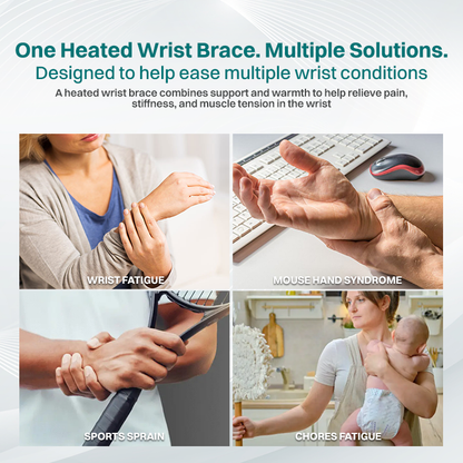 LIMETOW® Heated Wrist Brace for Pain Relief