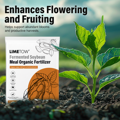 LIMETOW® Fermented Soybean Meal Organic Fertilizer