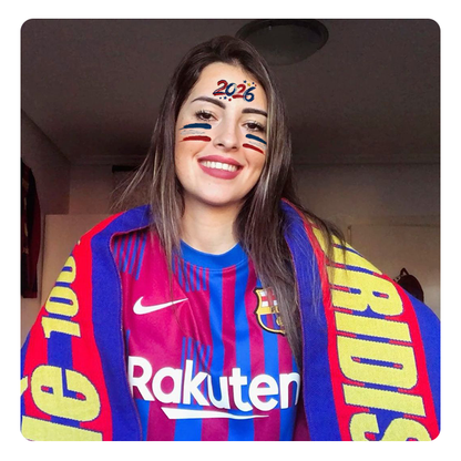 LIMETOW® World Cup Tattoo Stickers