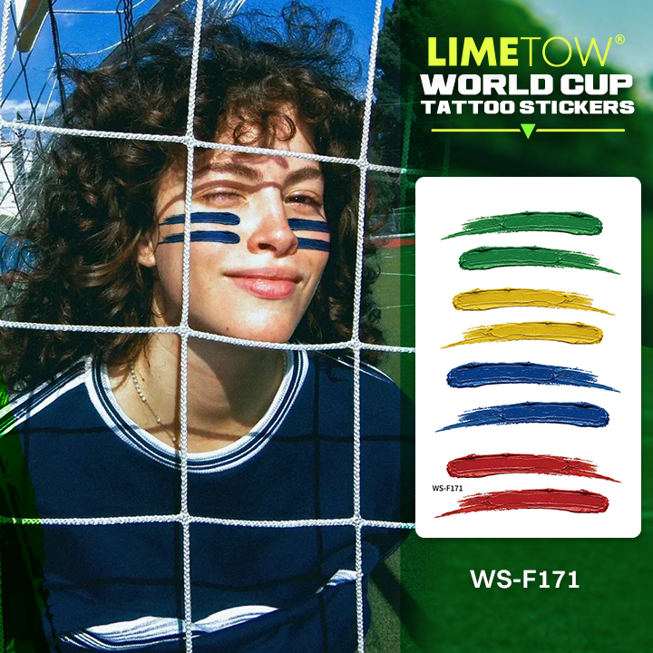 LIMETOW® World Cup Tattoo Stickers