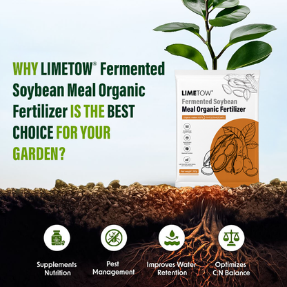 LIMETOW® Fermented Soybean Meal Organic Fertilizer