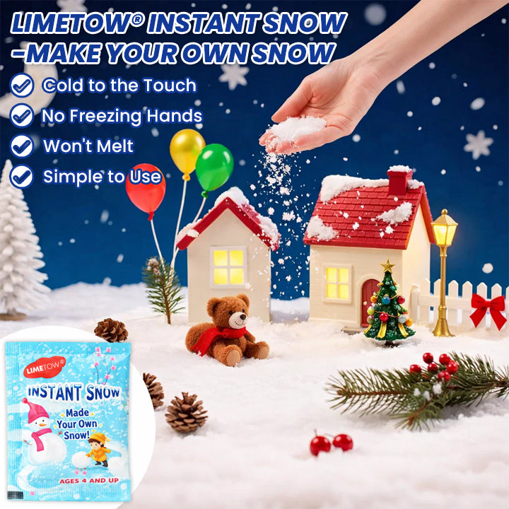 LIMETOW® Instant Snow-Make Your Own Snow