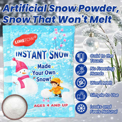 LIMETOW® Instant Snow-Make Your Own Snow