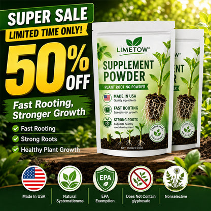 Official US Store  LIMETOW®  Supplement Powder for Rapid Root Growth and Strong Seedlings