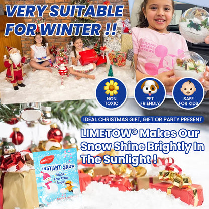 LIMETOW® Instant Snow-Make Your Own Snow