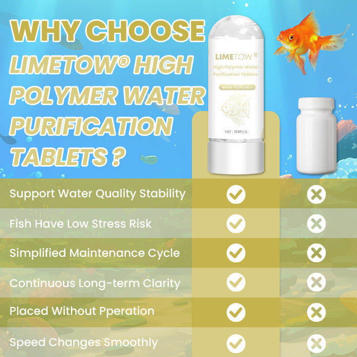 LIMETOW® High Polymer Water Purification Tablets