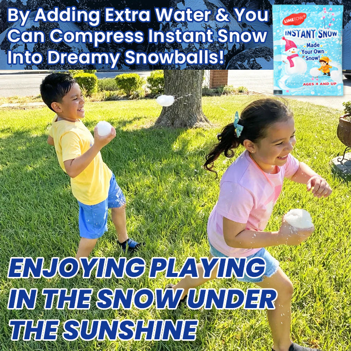 LIMETOW® Instant Snow-Make Your Own Snow