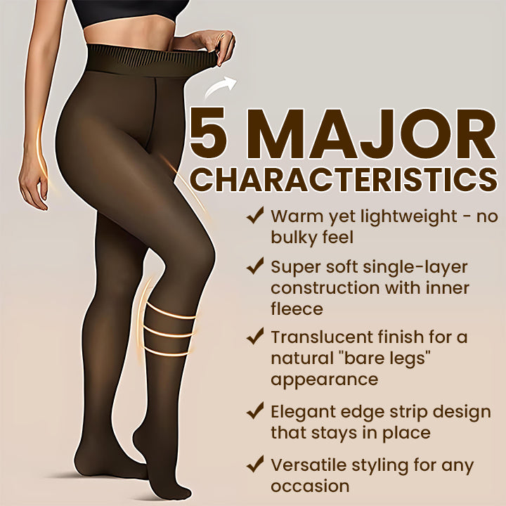 LIMETOW® Inner Fleece Translucent Pantyhose