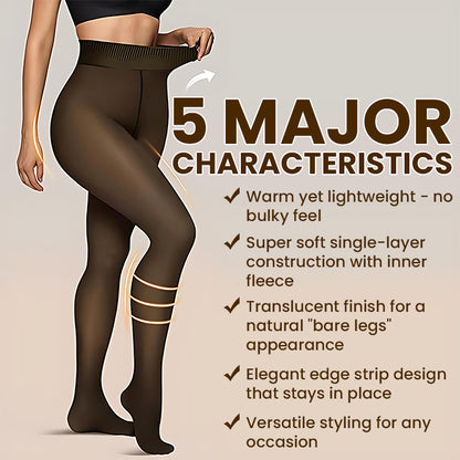 LIMETOW® Inner Fleece Translucent Pantyhose