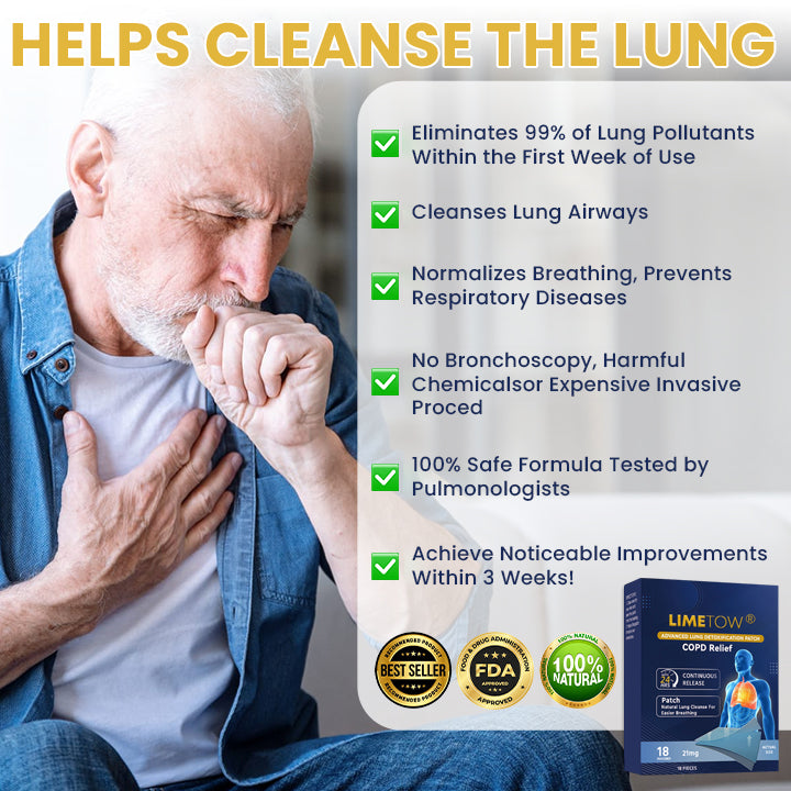 LIMETOW® Advanced Lung Detoxification Patch