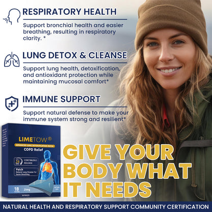 LIMETOW® Advanced Lung Detoxification Patch