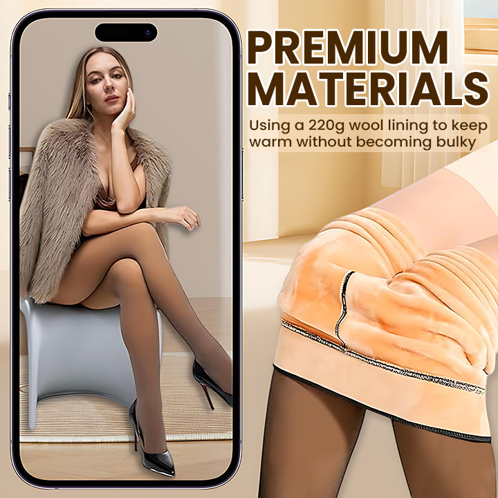 LIMETOW® Inner Fleece Translucent Pantyhose