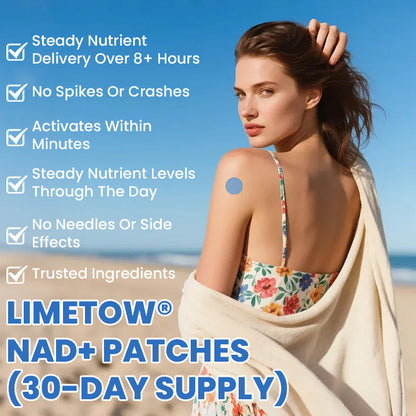LIMETOW® NAD+ Patches (30-Day Supply)