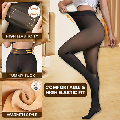 LIMETOW® Inner Fleece Translucent Pantyhose