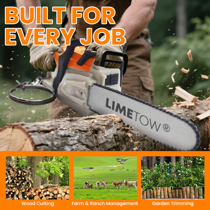 LIMETOW® Chainsaw Keychain – Rugged, Bold, and Uniquely Eye-Catching!